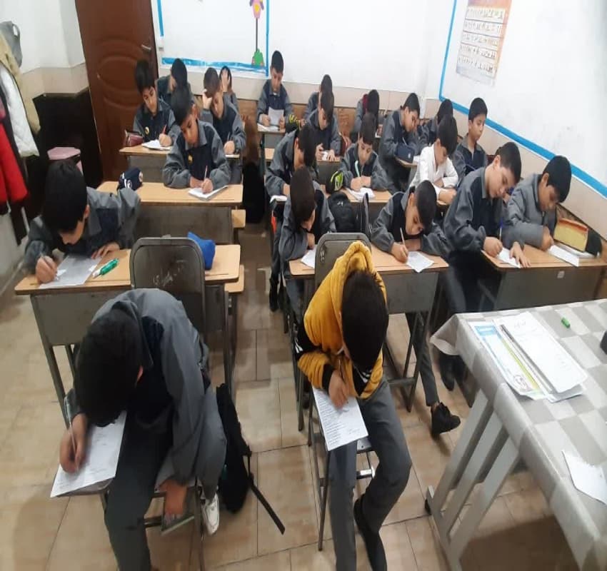 آزمون احکام پایه پنجم