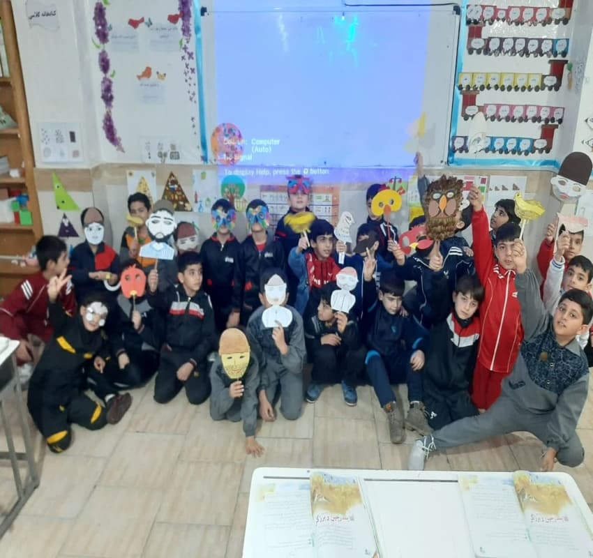 نمایش بلدرچين و برزگ پایه سوم